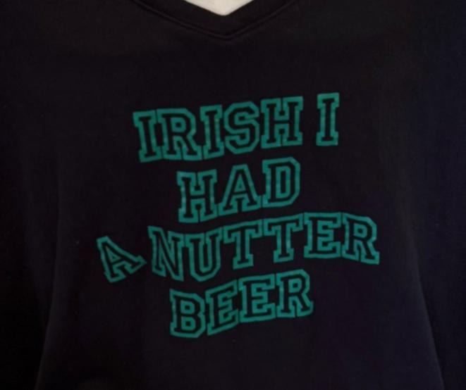Irish I Had A Nutter Beer shirt