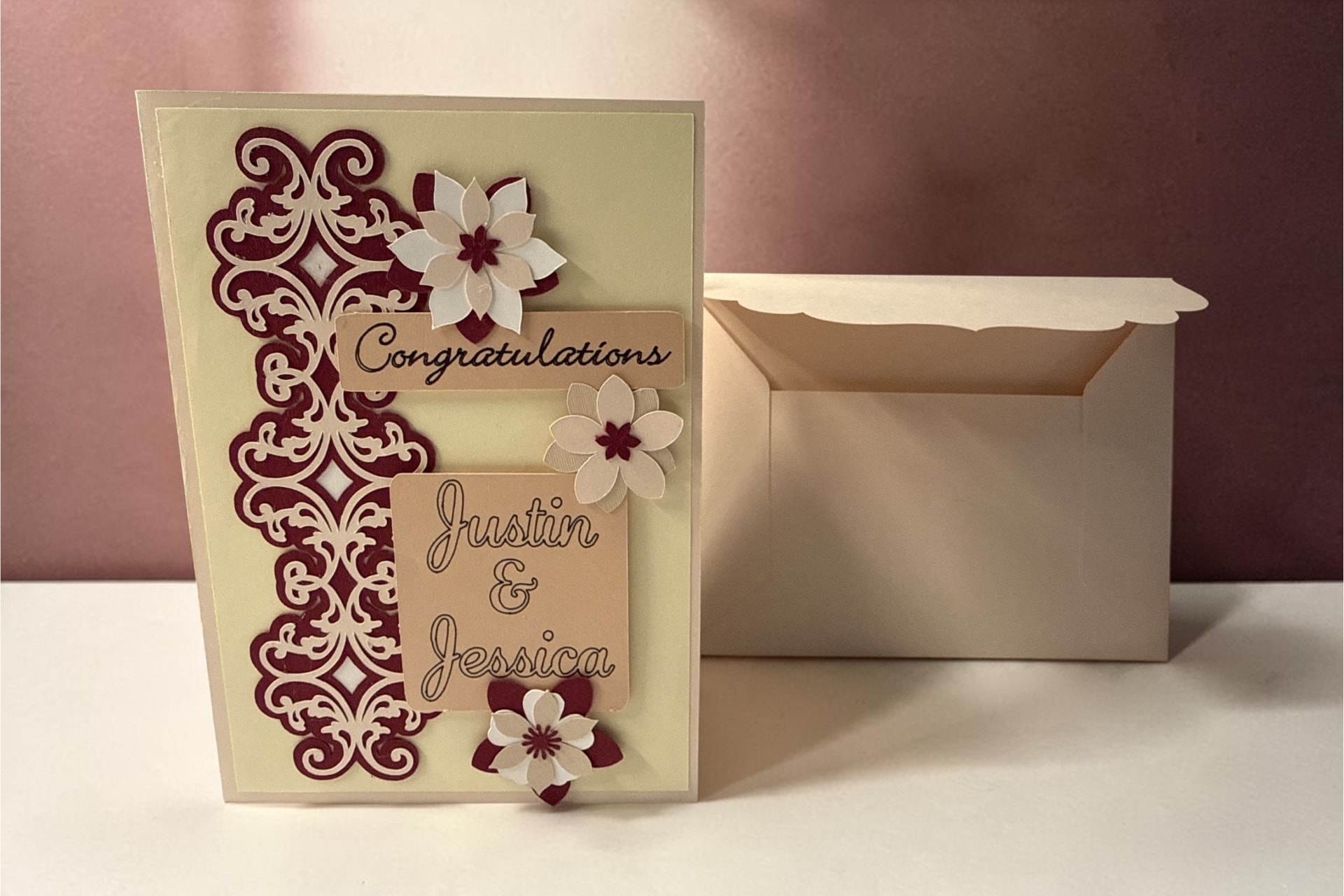 Congratulations wedding card