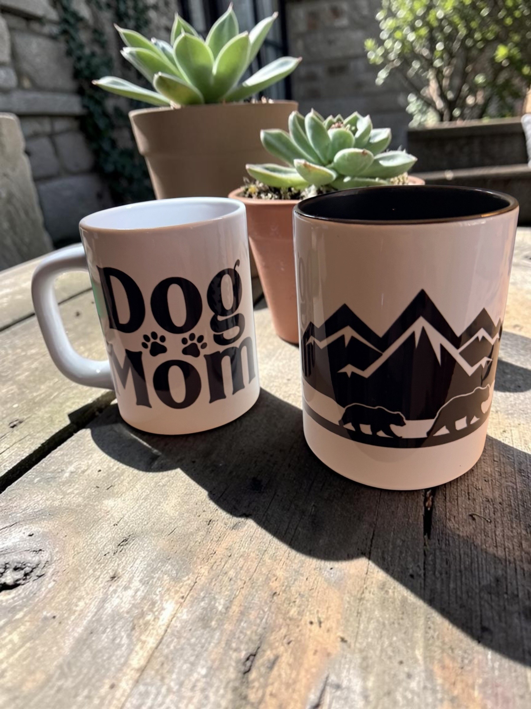 Dog Mom custom mug